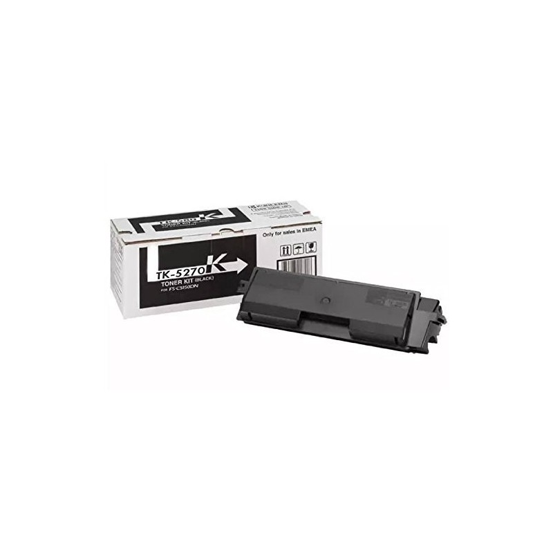 Kyocera Original TK-5270K Toner Schwarz 1T02TV0N | Get My Toner