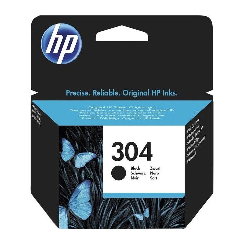 HP Original N9K06AE / 304 Tintenpatrone Schwarz | Get My Toner