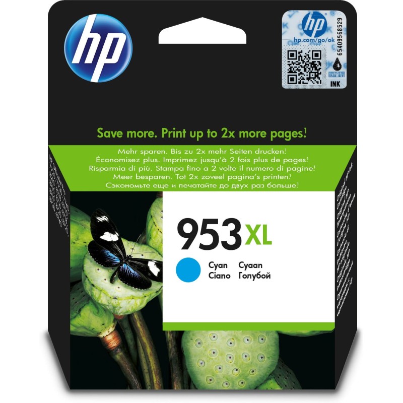 Original HP F6U16AE / 953 XL Tintenpatrone cyan | Get My Toner