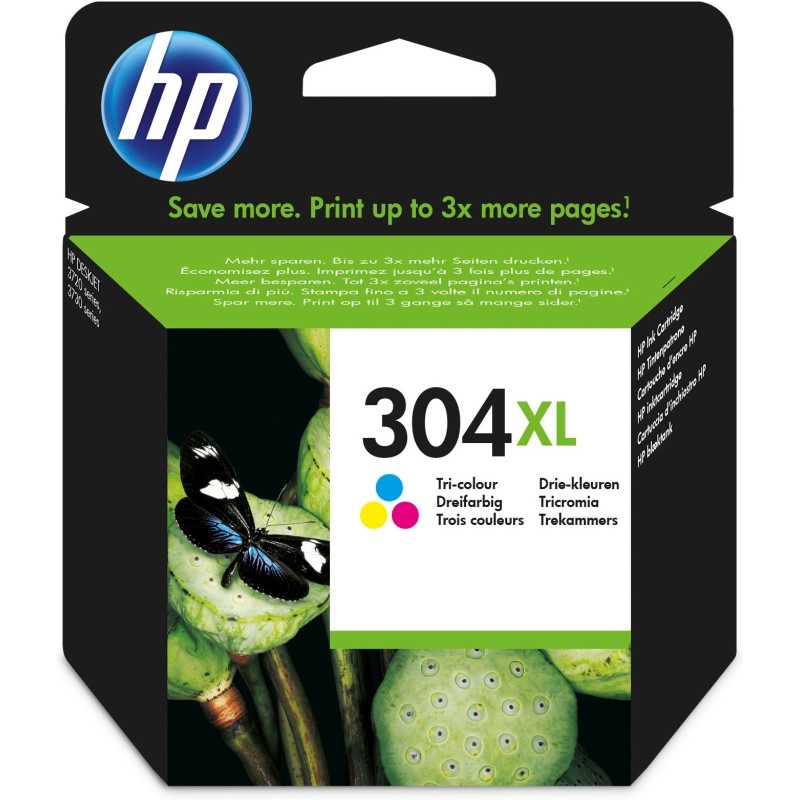 HP Original N9K07AE / 304XL Tintenpatrone Cyan/M | Get My Toner