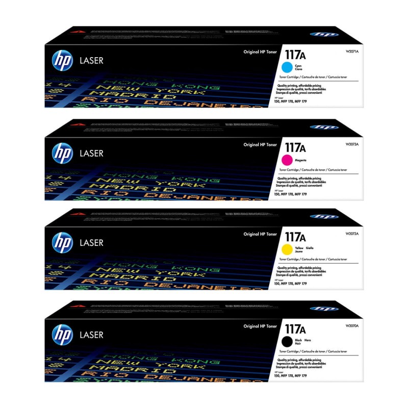 HP Original 117A Toner Sparset (CMYK) | Get My Toner