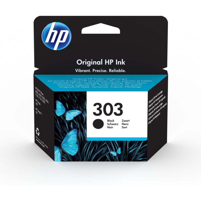 Original HP T6N02AE / 303 Druckkopfpatrone schwa | Get My Toner
