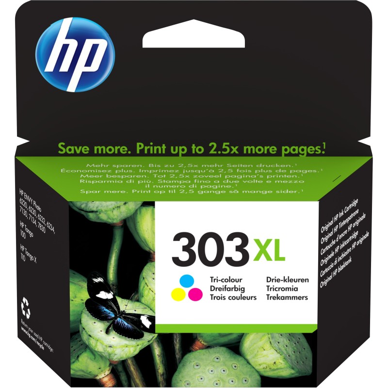 Original HP T6N03AE / 303XL Druckkopfpatrone col | Get My Toner