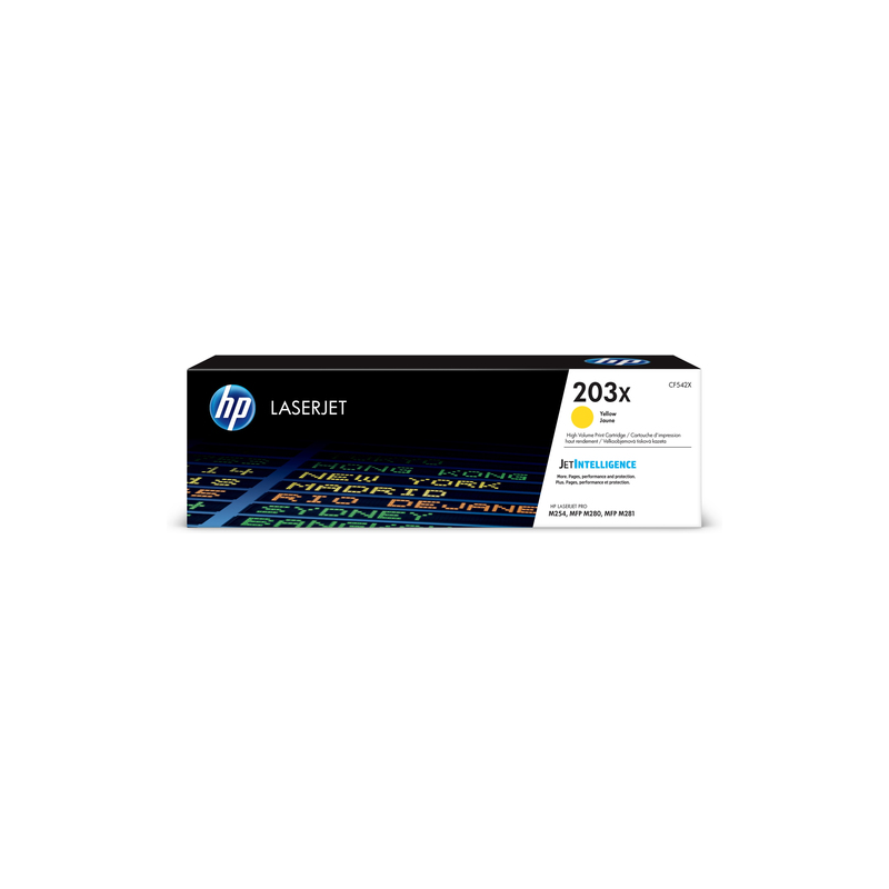 HP Original Toner CF542X (203X) Gelb | Get My Toner