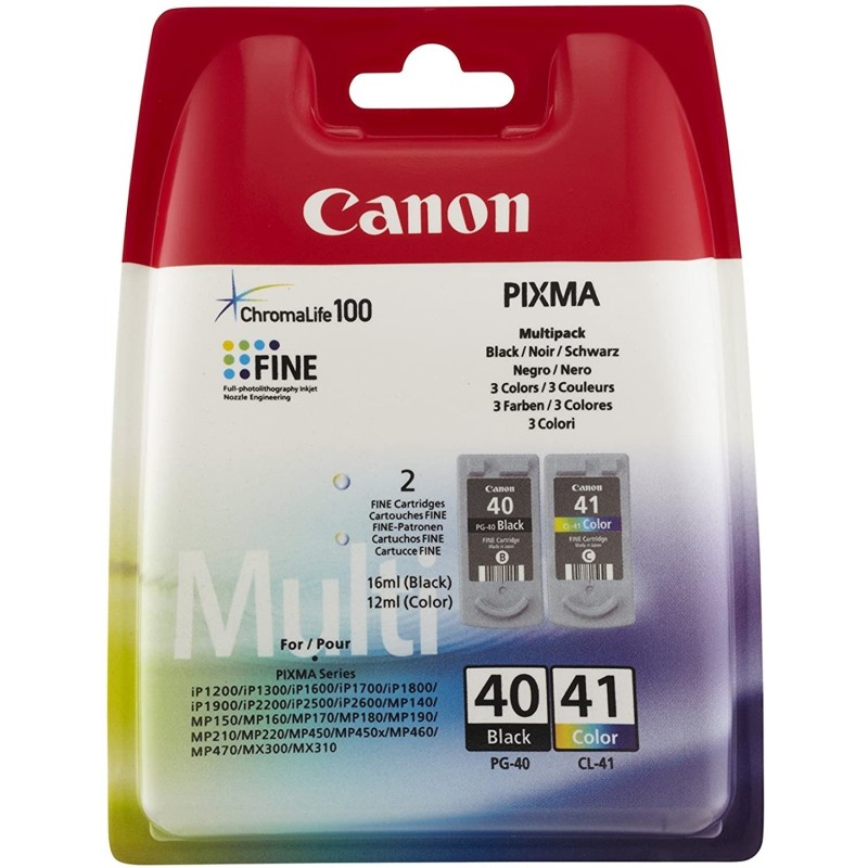 Canon Tintenpatrone PG-40/CL-41, schwarz + color