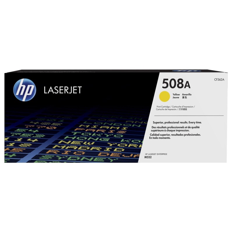 HP Original CF362A / 508A Toner Gelb