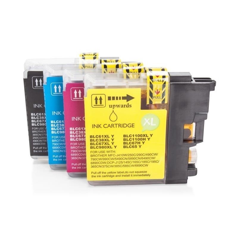 Alternativ zu Brother LC-1100 Tinten Sparset (je | Get My Toner