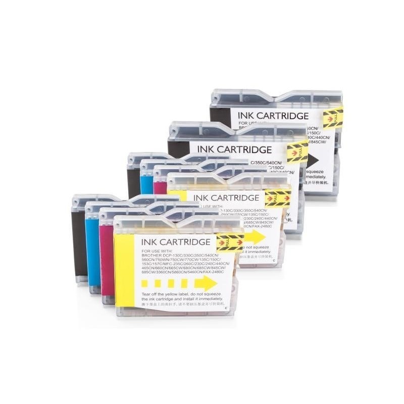 Alternativ zu Brother LC-1000 Tinten Sparset (4x | Get My Toner