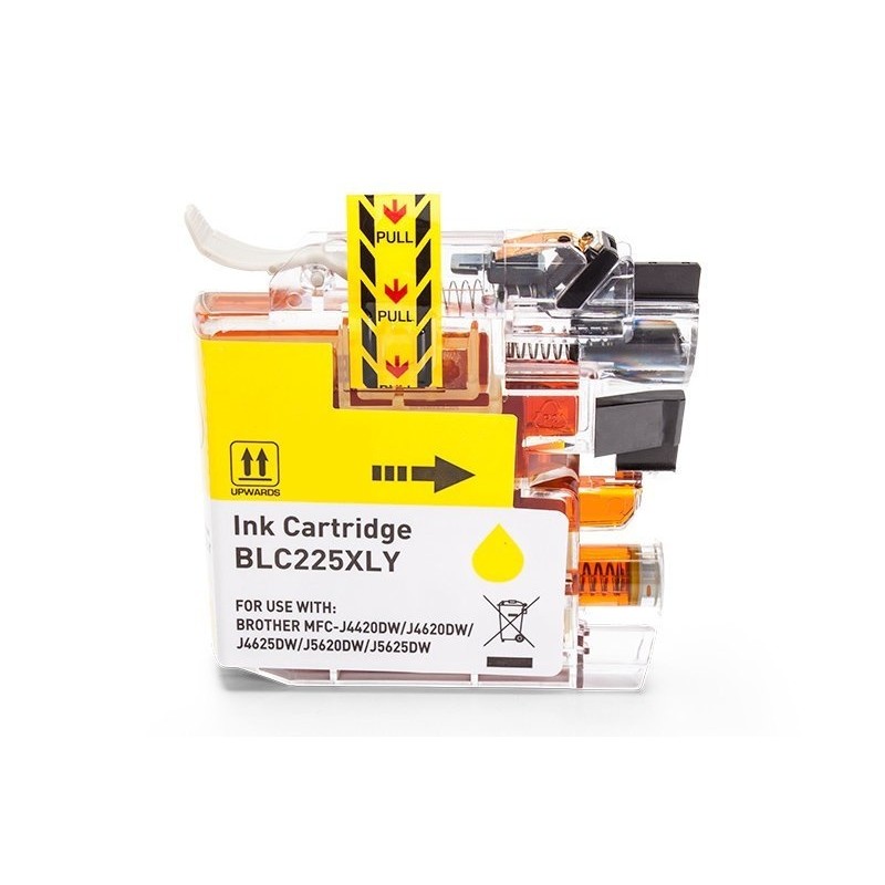 Alternativ zu Brother LC-225 Tinte XL Gelb | Get My Toner